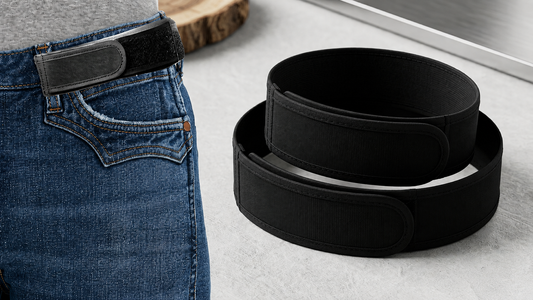 No Buckle Belt for Men & Women – Adjustable Elastic Stretch Belt | Comfortable Buckle-Free Belt